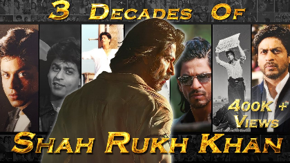 3 Decades Of SRK to be legend of Indian Cinema 2022