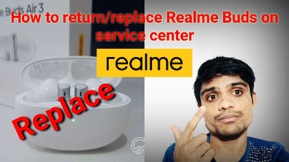 How to claim warranty for realme buds