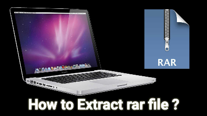 How to extract rar file in mac in easy way