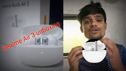 Unboxing of Realme Buds Air 3