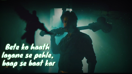 Bete ko haath lagane se pehle, baap se baat kar | Jawan best dialogue | Shah Rukh Khan