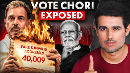 Vote Chori reality | Rahul Gandhi Allegations | Dhruv Rathee