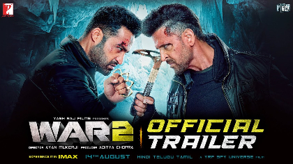 WAR 2 Official Trailer: Hrithik Roshan & NTR Face Off in YRF’s Explosive Spy Universe Sequel